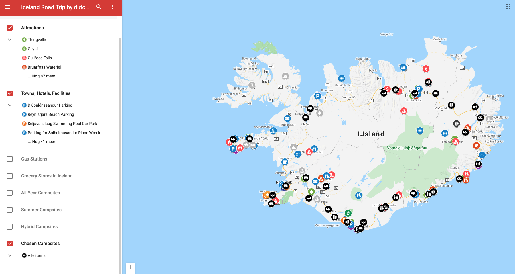 google map overview